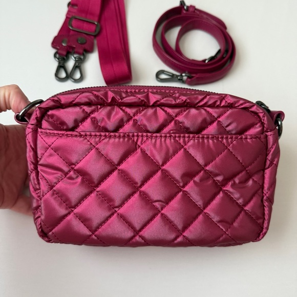 NWT MZ Wallace Mini Crosby Crossbody Bag in Peony Pearl - Picture 4 of 12